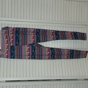 No Boundaries multi color medium(7-9) leggings